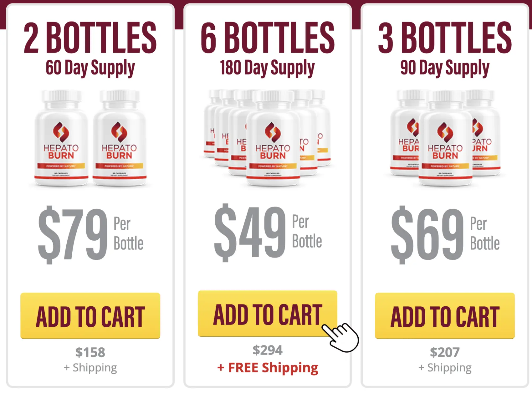 HepatoBurn Discount Price